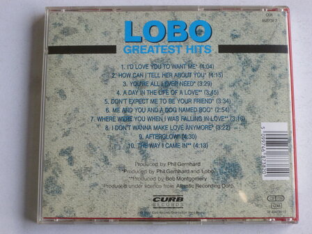 Lobo - Greatest Hits