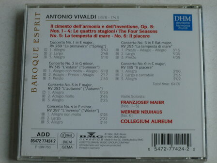 Vivaldi - The Four Seasons etc. - Collegium Aureum