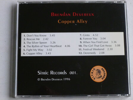 Brendan Devereux - Copper Alley