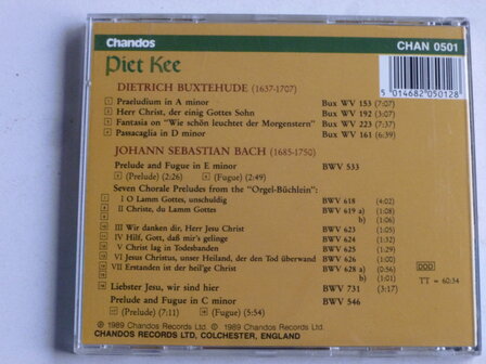 Piet Kee plays Bach &amp; Buxtehude / Organ Works