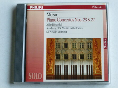 Mozart - Piano Concertos 23 &amp; 27 / Alfred Brendel, Sir Neville Marriner (philips)