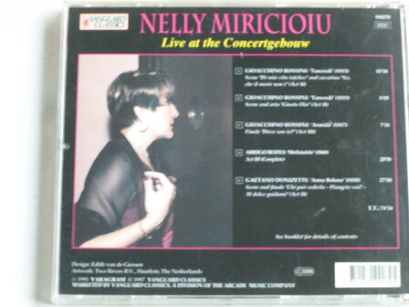 Nelly Miricioiu - Live at the Concertgebouw