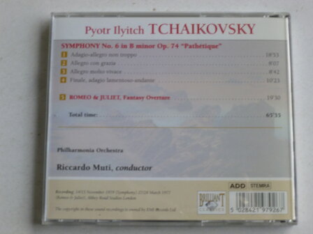 Tchaikovsky - Symphonies (Complete) Riccardo Muti (7 CD)