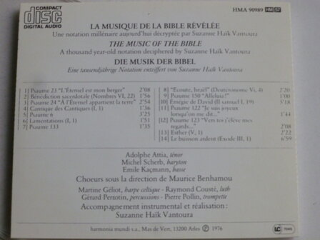 La Musique de la Bible Revelee - S. Ha&iuml;k Vantoura