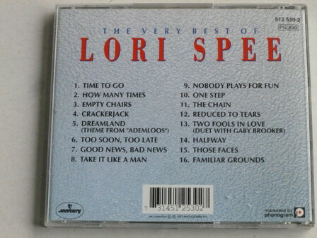 Lori Spee - The very best of