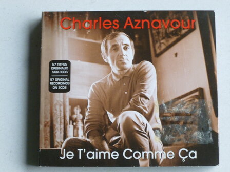 Charles Aznavour - Je t&#039; aime Comme Ca (3 CD)