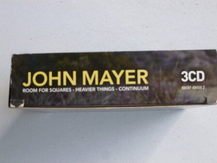 John Mayer - Room for Squares, Heavier things, Continuum (3 CD)