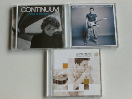 John Mayer - Room for Squares, Heavier things, Continuum (3 CD)