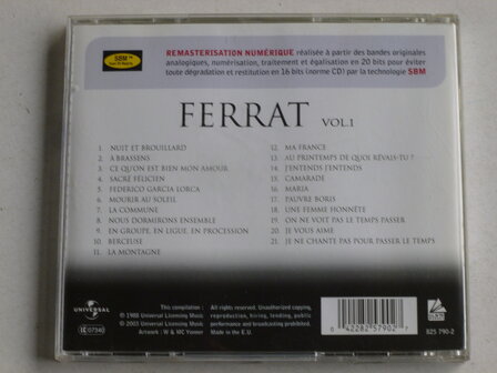 Ferrat - Master Serie vol.1