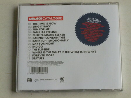 Moloko - Catalogue / The best of + Live CD (2 CD)