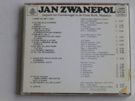 Jan Zwanepol bespeelt het Garrels orgel, Maassluis