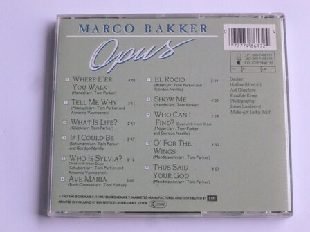 Marco Bakker - Opus ( produced by Tom Parker)