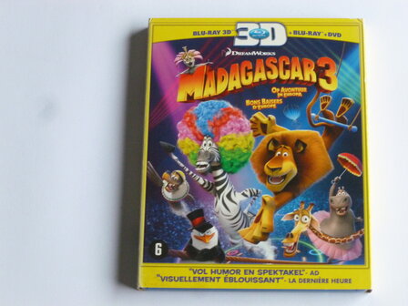 Madagascar 3 (Blu-ray 3d + Blu-ray + DVD)