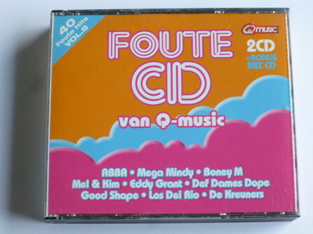 Foute CD van Q-Music (3 CD)