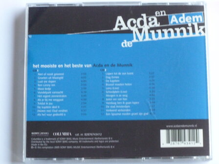 Acda en de Munnik - Adem / Het mooiste en het beste van (2 CD met boekje)