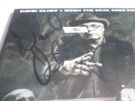 David Olney - When the Deal goes down (gesigneerd)