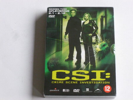 CSI = Crime Scene Investigation - Seizoen 2 / Deel 1 (3 DVD) nieuw