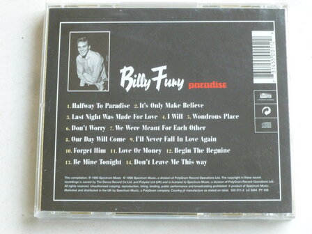 Billy Fury - Paradise