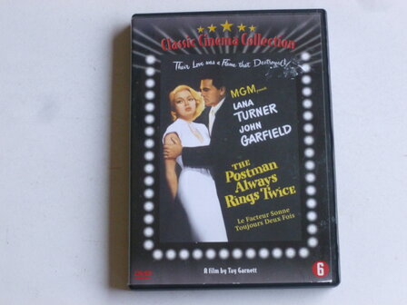 The Postman always Rings Twice - Lana Turner, Garfield (DVD)