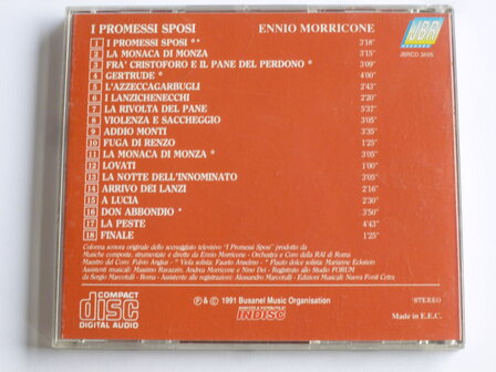 Ennio Morricone - I Promessi Sposi (JBRCD 3695)