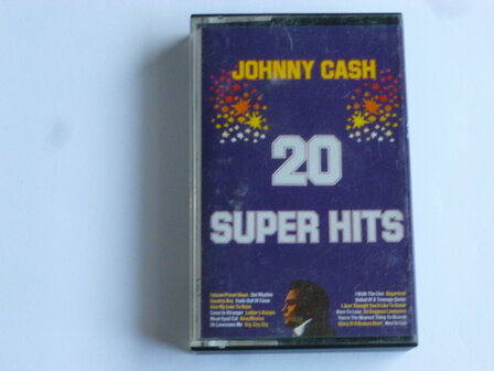 Johnny Cash - 20 Super Hits (cassette)