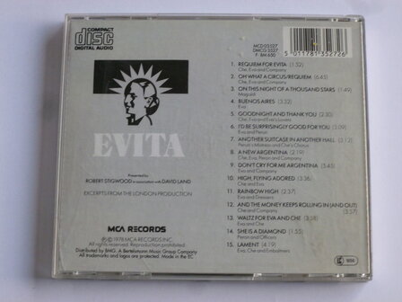 Evita - Original London Cast Recording