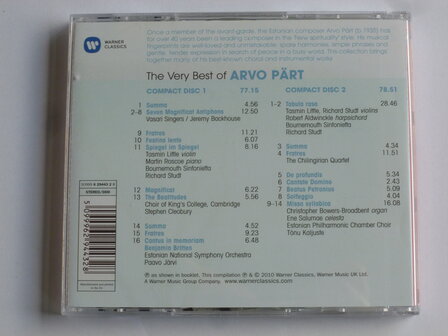 Arvo P&auml;rt - The very best of (2 CD)