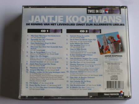 Jantje Koopmans - De Koning van het Levenslied / Twaalf Provinci&euml;n (2 CD)