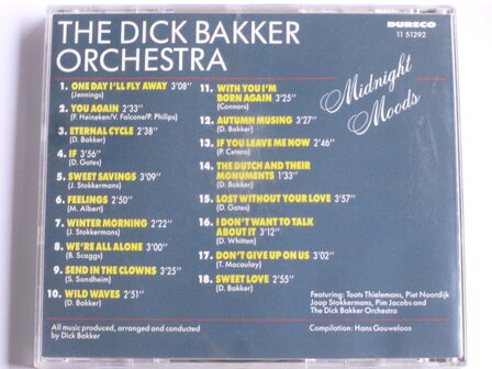 The Dick Bakker Orchestra - Soft Melodies