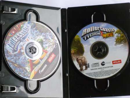 Rollercoaster Tycoon 3 Gold Edition (2 x PC CD Rom)