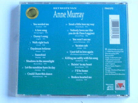 Anne Murray - Het Beste van Anne Murray