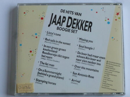 De Hits van Jaap Dekker - Boogie Set