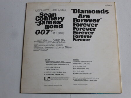 James Bond - Diamonds are forever (LP)uas29216