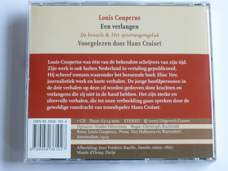 Louis Couperus - Een verlangen ( CD luisterboek)