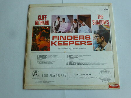 Cliff Richard / The Shadows - Finders Keepers (LP)SX6079