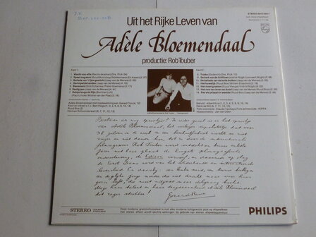 Uit het Rijke Leven van Adele Bloemendaal (LP) 6413504