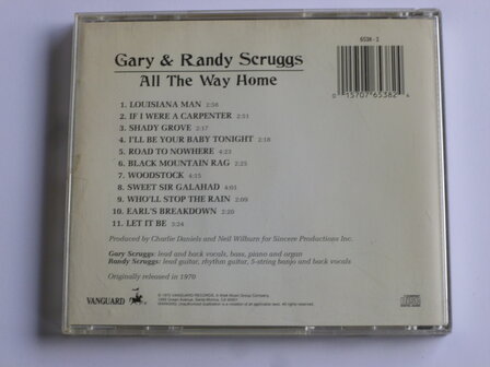 Gary &amp; Randy Scruggs - All the way home