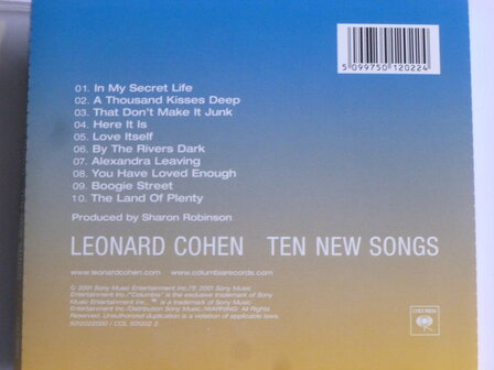 Leonard Cohen - Ten new Songs