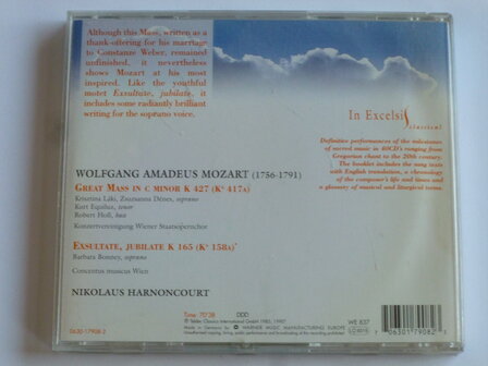 Mozart - Mass in C / Nikolaus Harnoncourt