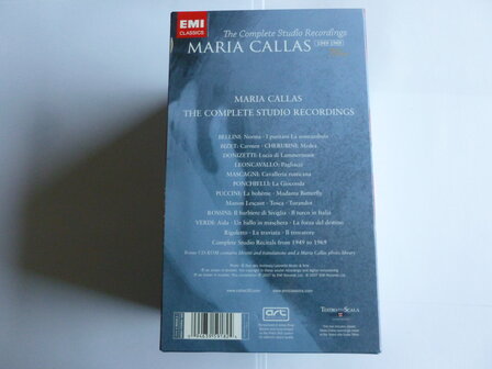 Maria Callas - The Complete Studio Recordings (1949-1969) 70 CD