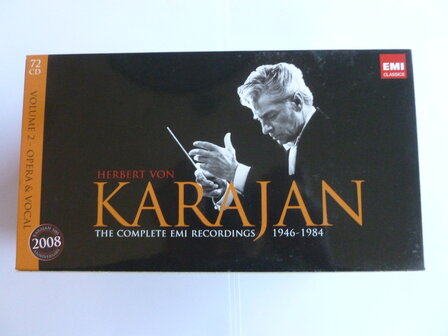 Herbert von Karajan - The Complete EMI Recording 1946-1984 / Volume 2 (72 CD) 