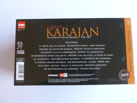 Herbert von Karajan - The Complete EMI Recording 1946-1984 / Volume 2 (72 CD) 