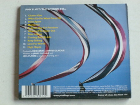 Pink Floyd - The Division Bell (digipack)