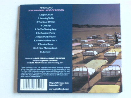 Pink Floyd - A Momentary Lapse of Reason (digipack 2011)