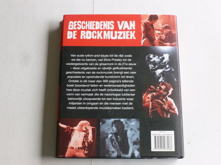 Geschiedenis van de Rockmuziek - Het Naslagwerk over Rock, Punk, Metal en nog veel meer (boek)