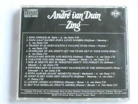 Andre van Duin - Zing