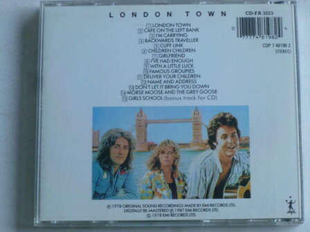 Wings - London Town (remastered) bonus track