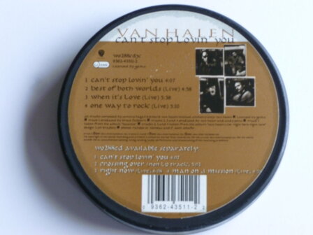 Van Halen - Can&#039;t stop lovin you (CD Single) limited edition / metal box