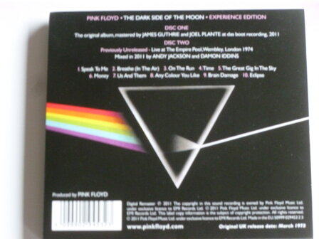 Pink Floyd - The Dark side of the Moon / Experience Edition (2 CD)