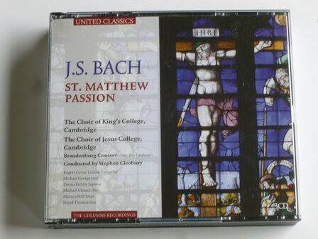 J.S. Bach - St. Matthew Passion / Emma Kirkby, Roy Goodman, Choir of King&#039;s College (3 CD)